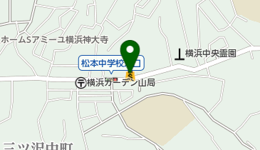 河合書店の地図画像