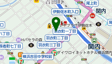 有隣堂伊勢佐木町本店の地図画像