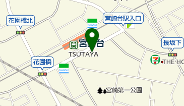 住吉書房宮崎台駅前店の地図画像