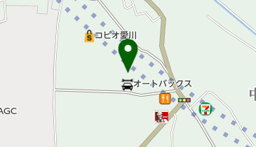 久美堂愛川店の地図画像