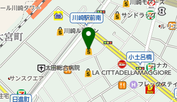 ヴィレッジヴァンガード川崎チッタ店の地図画像