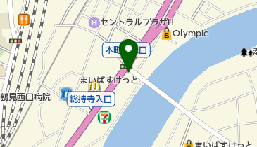 ブックパーク鶴見店の地図画像