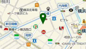 メロンブックス横浜店の地図画像