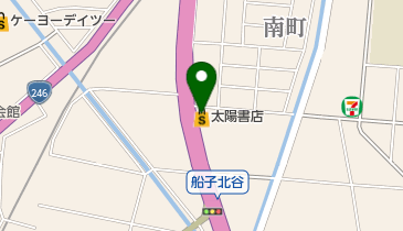 太陽書店厚木店の地図画像