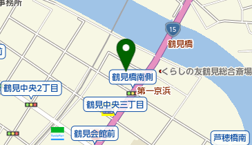 ブックポート203鶴見店の地図画像