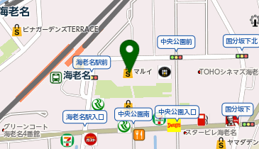 ヴィレッジヴァンガード海老名マルイの地図画像