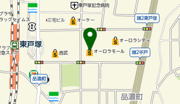 紀伊國屋書店西武東戸塚S.C.店の地図画像