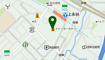 八重洲ブックセンターイトーヨーカドー上永谷店の地図画像