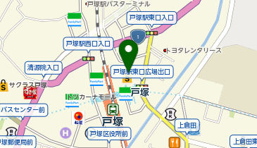 有隣堂戸塚モディ店の地図画像