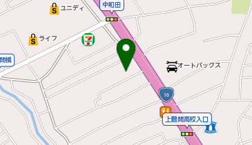 ブックオフPLUS16号相模原上鶴間店の地図画像