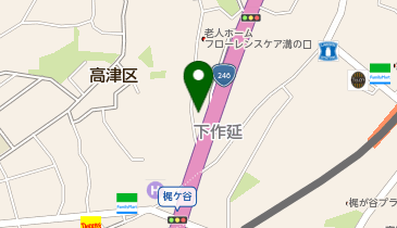 ブックオフ246川崎梶ヶ谷店の地図画像