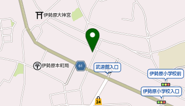 ブックオフPLUS伊勢原店の地図画像