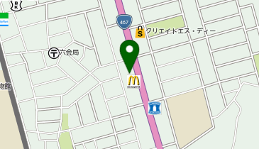 ブックオフ藤沢六会店の地図画像