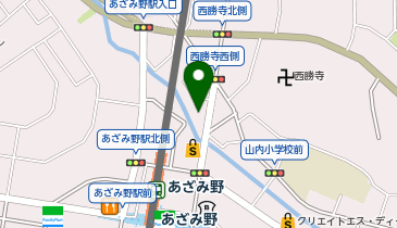 ブックオフ横浜あざみ野店の地図画像