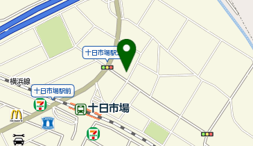 ブックオフ横浜十日市場店の地図画像