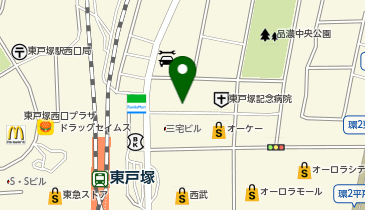 ブックオフ横浜東戸塚店の地図画像