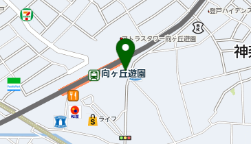 ブックオフ向ヶ丘遊園駅前店の地図画像
