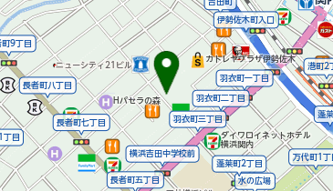 ブックオフPLUS横浜伊勢佐木モール店の地図画像