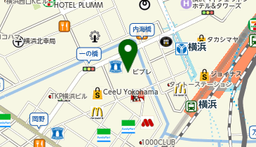 ブックオフ横浜ビブレ店の地図画像