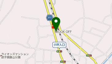 ブックオフ逗子久木店の地図画像