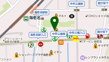 Luck Rack海老名ビナウォーク店の地図画像