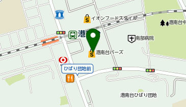 aidect港南台バーズ店の地図画像