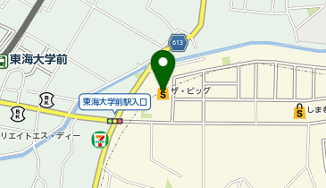 ザ・ビッグ平塚真田店の地図画像