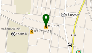 ザ・ビッグ厚木旭町店の地図画像