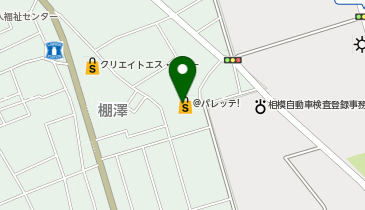 @パレッテ!愛川中津店の地図画像