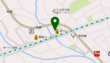 @パレッテ!二宮店の地図画像