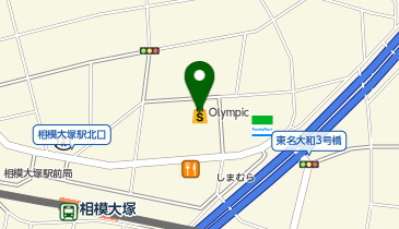 Olympic相模大塚店の地図画像
