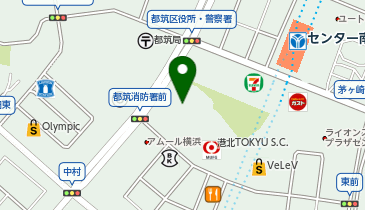ダイソー港北東急ショッピングセンター店の地図画像