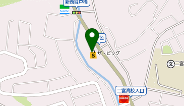 ダイソーザ・ビッグ二宮店の地図画像