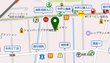 ダイソーイオン海老名店の地図画像