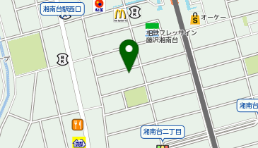 ダイソー藤沢湘南台店の地図画像