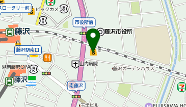 ダイソーオーケーストア藤沢店の地図画像