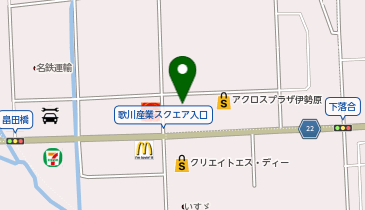 ダイソーアクロス伊勢原店の地図画像