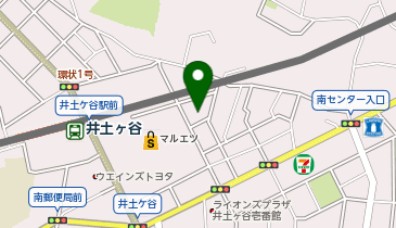 ダイソーマルエツ井土ヶ谷店の地図画像