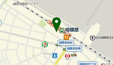ダイソー相模原it&rsquo;s店の地図画像