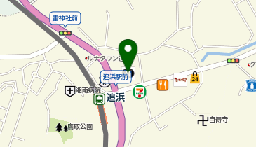 Can★Doサンビーチ追浜店の地図画像
