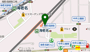 ダイソービナウォーク海老名店の地図画像