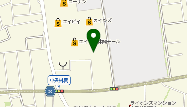 ダイソー大和りんかんモール店の地図画像