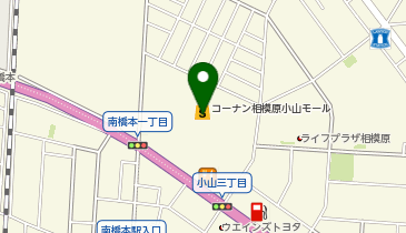 Seria生活良品相模原小山店の地図画像