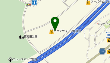 ダイソーカエデウォーク長津田店の地図画像