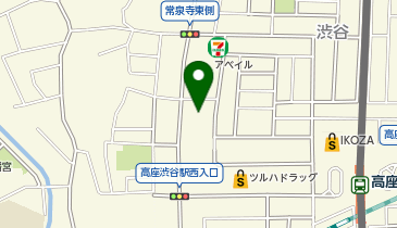 ダイソーいなげや高座渋谷店の地図画像