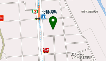 ダイソーエスポット新横浜店の地図画像