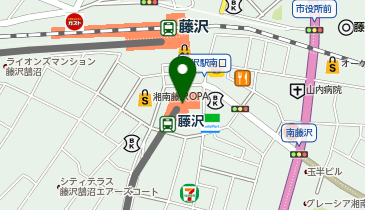 ダイソーODAKYU湘南GATE店の地図画像