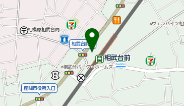 ダイソー小田急マルシェ相武台店の地図画像