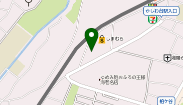 ダイソー海老名かしわ台店の地図画像