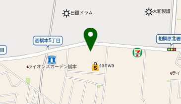 ダイソー三和西橋本店の地図画像